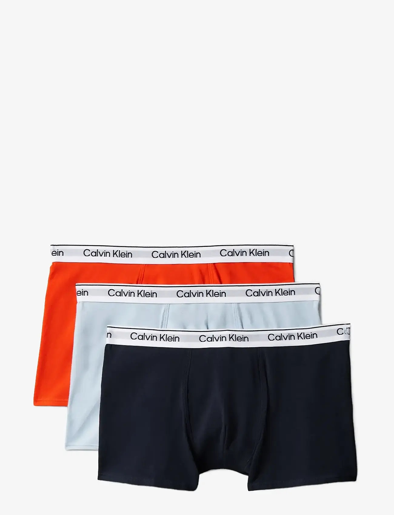 Calvin Klein - 3PK TRUNK - pesu - drksapphire brzyblue orange - 0