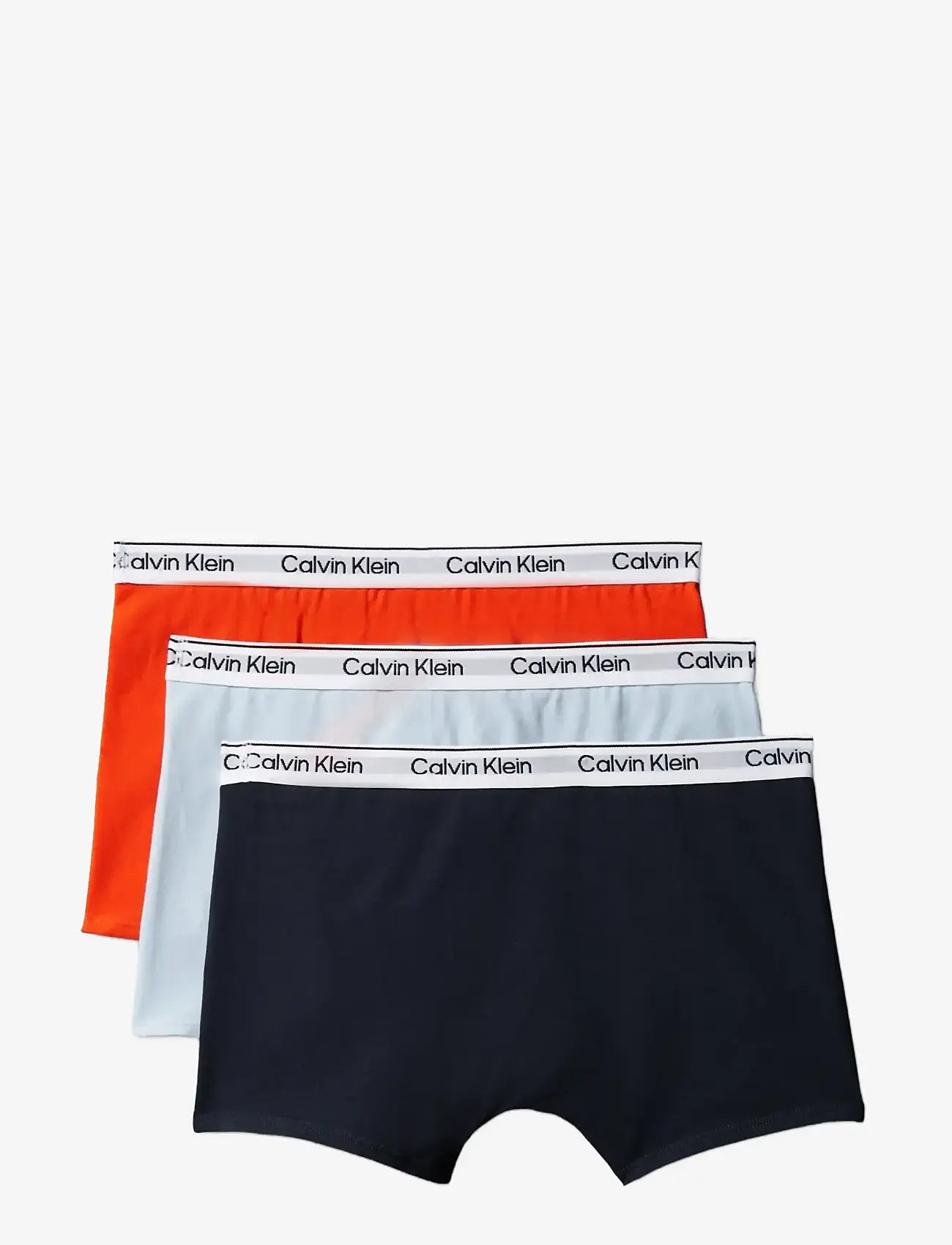 Calvin Klein - 3PK TRUNK - pesu - drksapphire brzyblue orange - 1