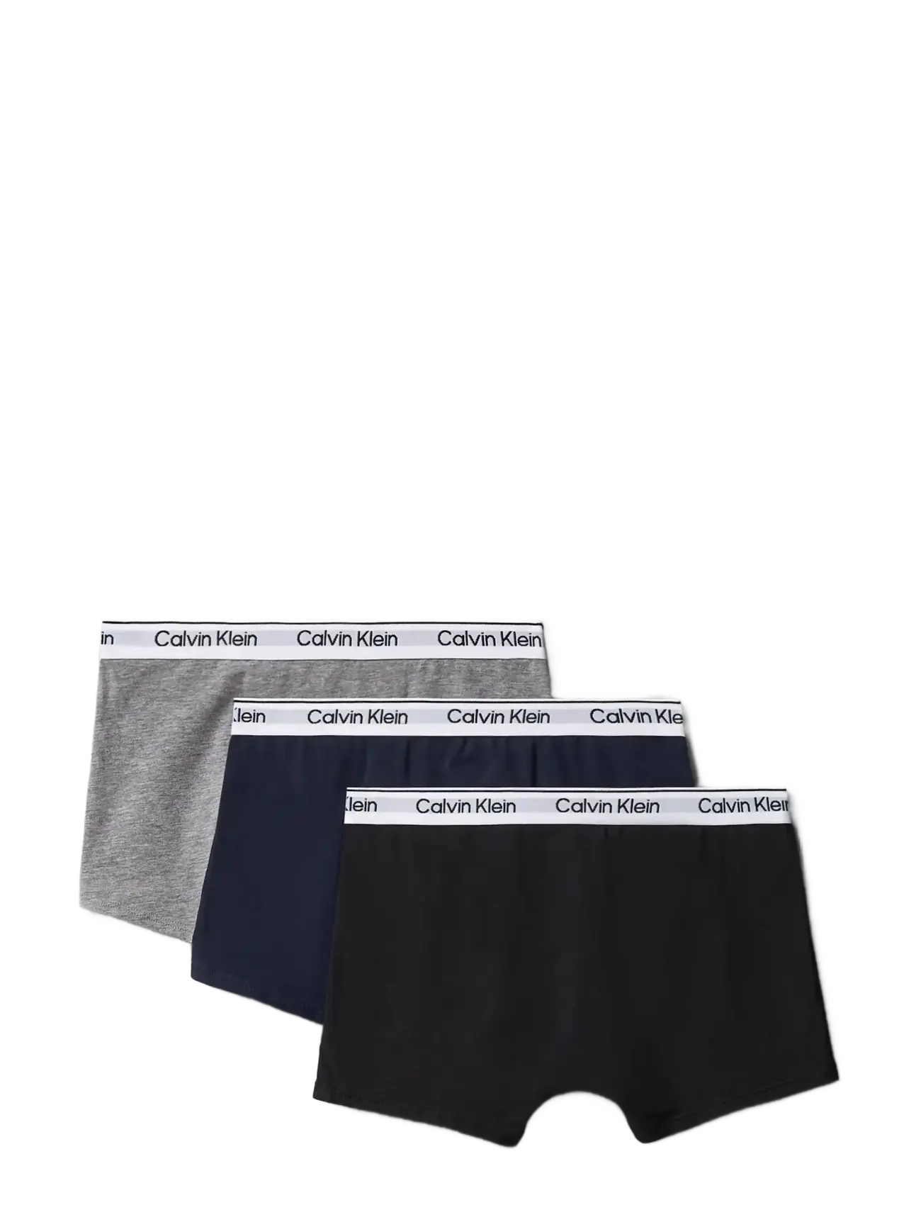 Calvin Klein - 3PK TRUNK - underbukser - pvhblack greyheather blackiris - 1