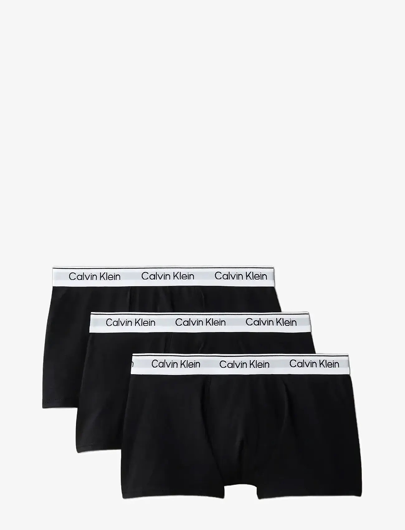 Calvin Klein - 3PK TRUNK - apatinės kelnaitės - pvhblack pvhblack pvhblack - 0
