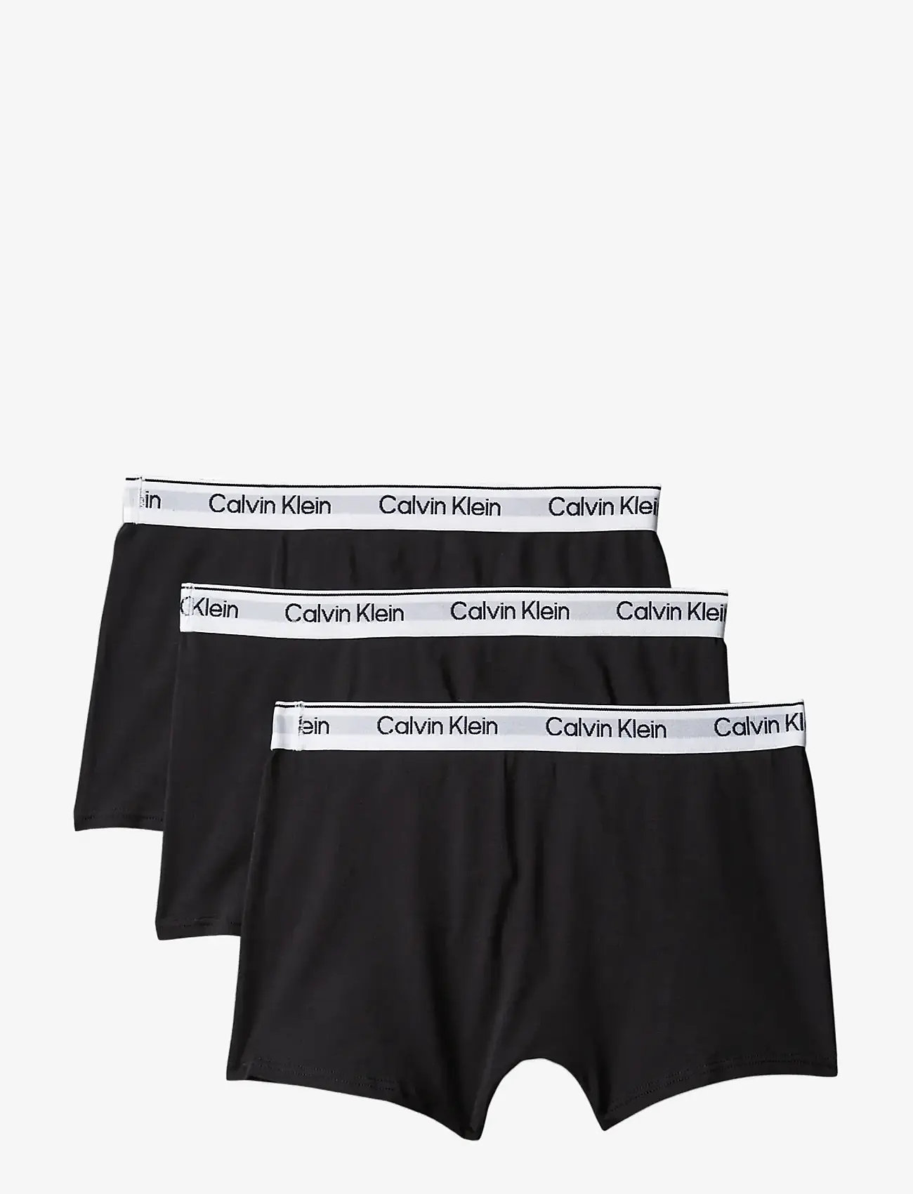 Calvin Klein - 3PK TRUNK - apatinės kelnaitės - pvhblack pvhblack pvhblack - 1