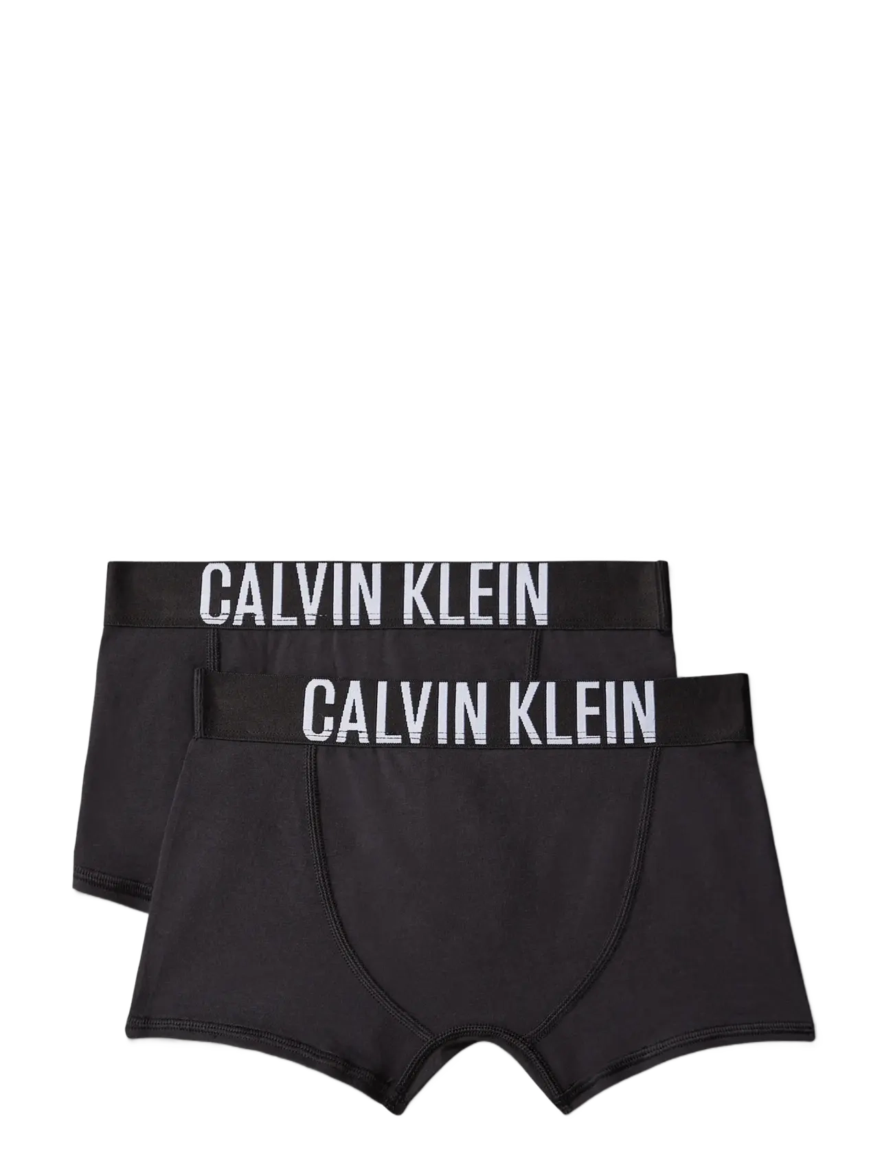 Calvin Klein - 2PK TRUNK - unterhosen - blk blk - 1