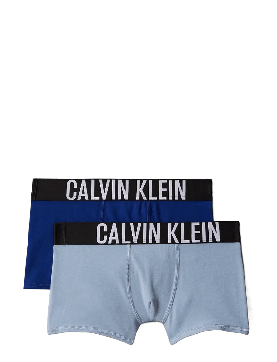 Calvin Klein - 2PK TRUNK - bokserit - fadeddenim/boldblue - 0
