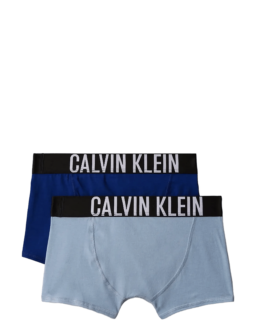 Calvin Klein - 2PK TRUNK - bokserit - fadeddenim/boldblue - 1
