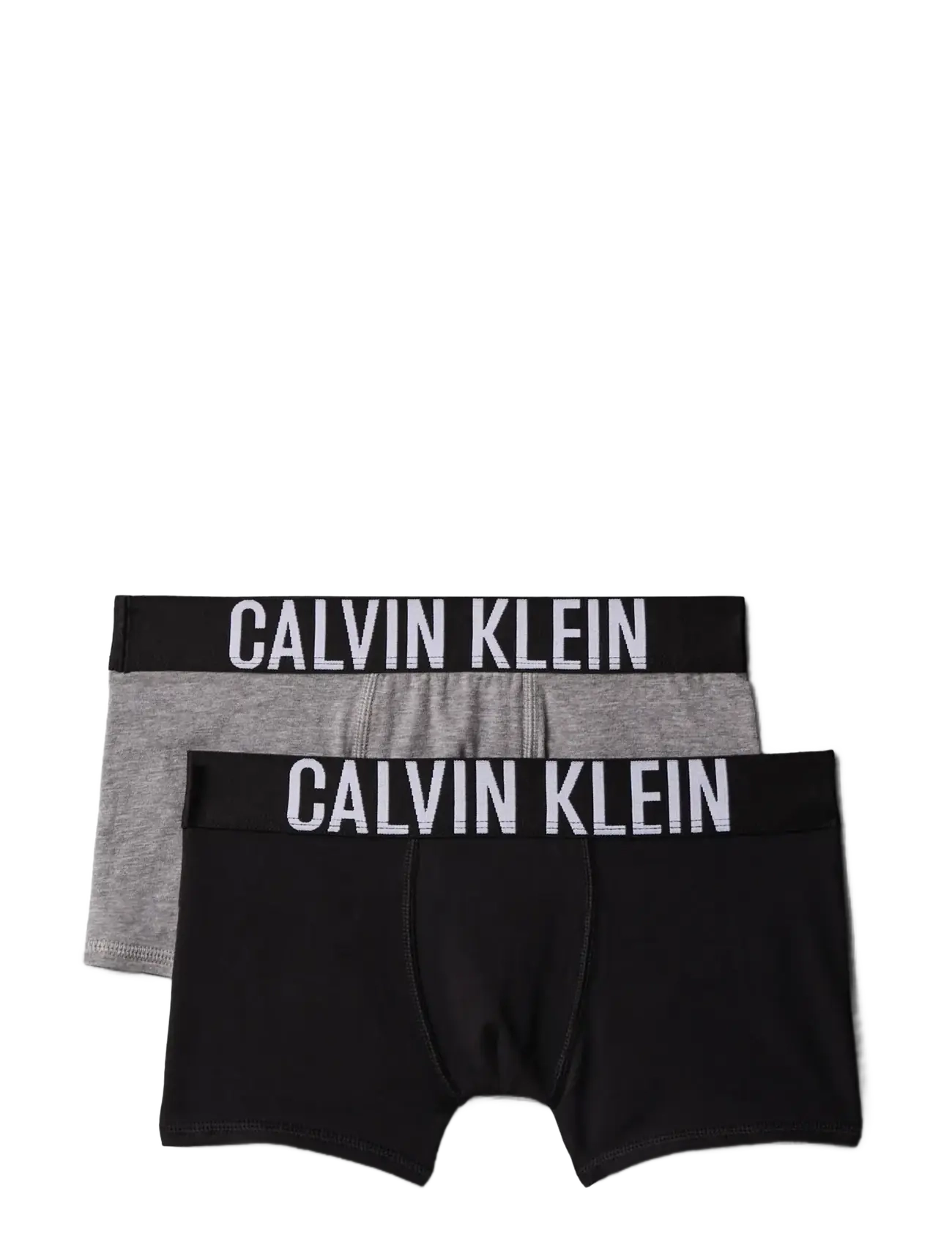 Calvin Klein - 2PK TRUNK - underbukser - pvhblack greyheather - 2