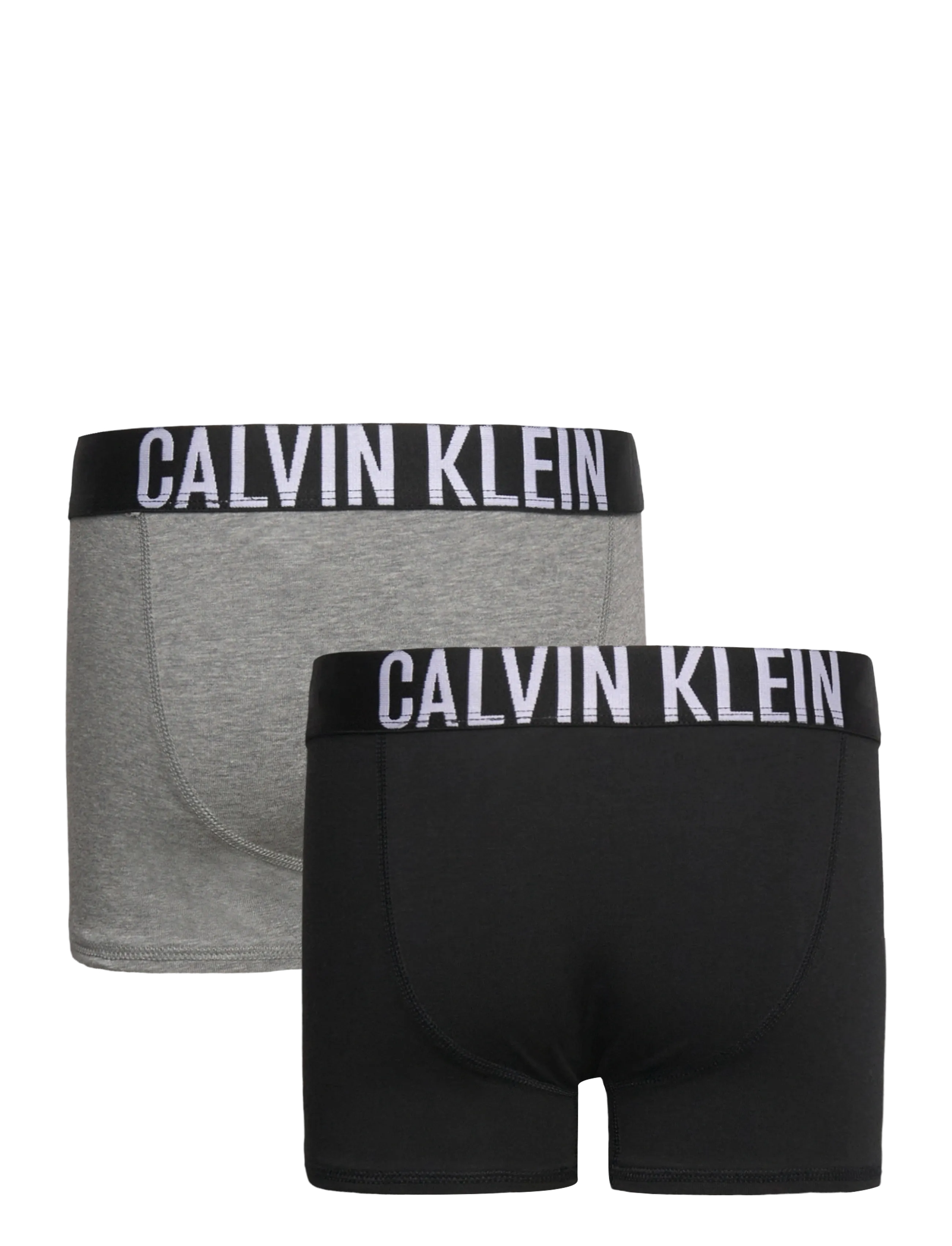 Calvin Klein - 2PK TRUNK - underbukser - pvhblack greyheather - 1