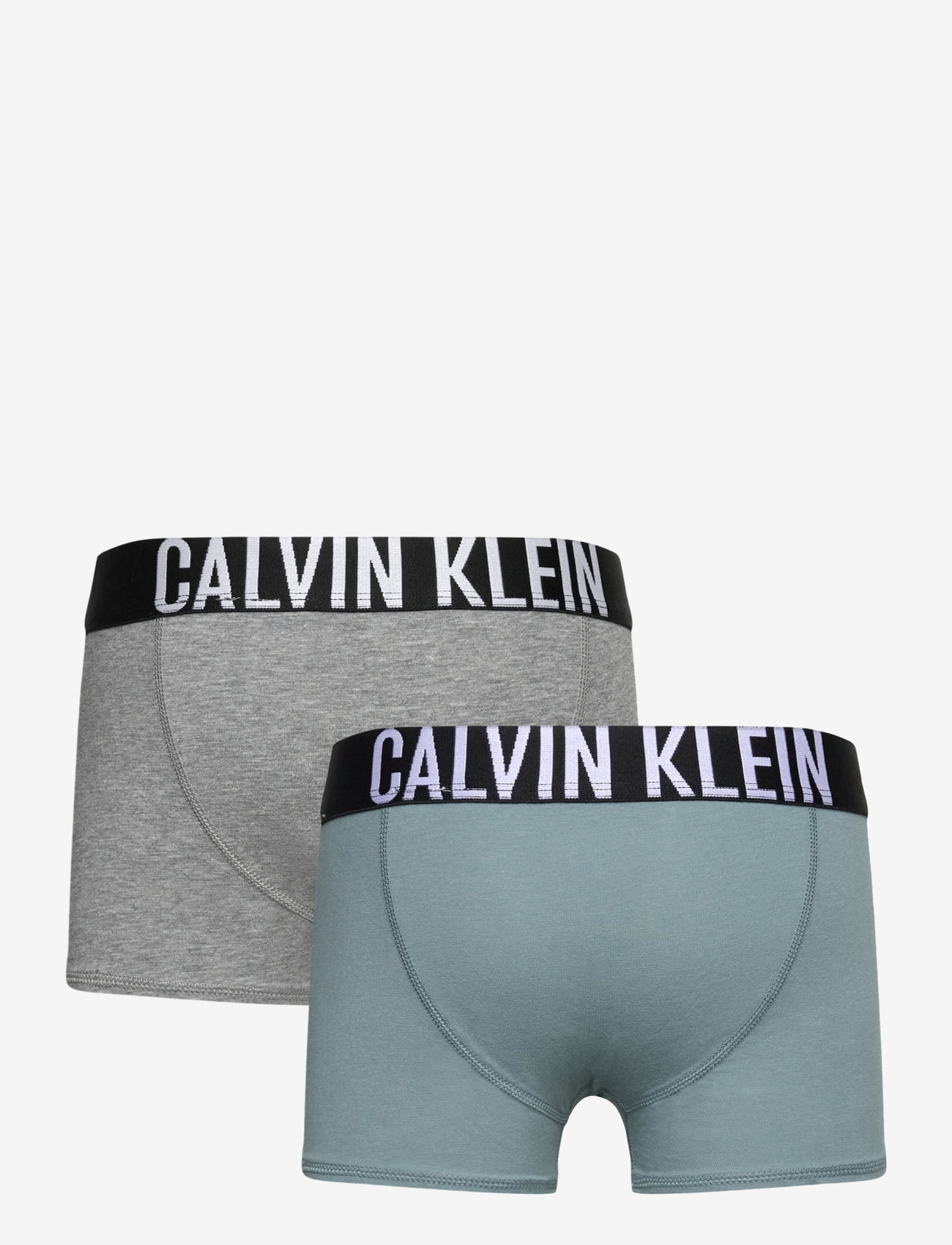 Calvin Klein - 2PK TRUNK - unterteile - trooper/greyheather - 1
