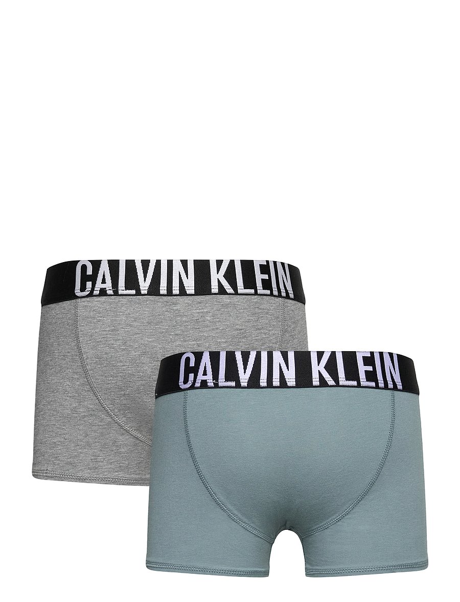 Calvin Klein - 2PK TRUNK - bokserit - trooper/greyheather - 1