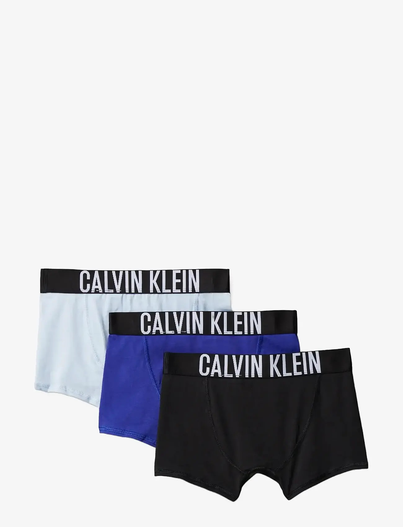 Calvin Klein 3PK TRUNK - Komplektid - BLACK BLUESLVRFOG BRZYBLUE / multi