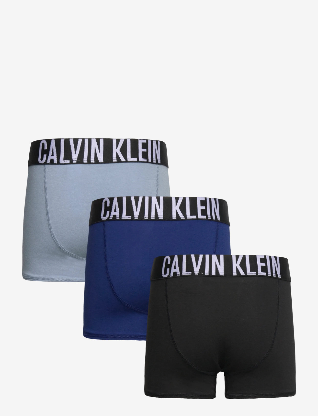 Calvin Klein - 3PK TRUNK - aluspesukomplektid - fadeddenim/boldblue/pvhblack - 1