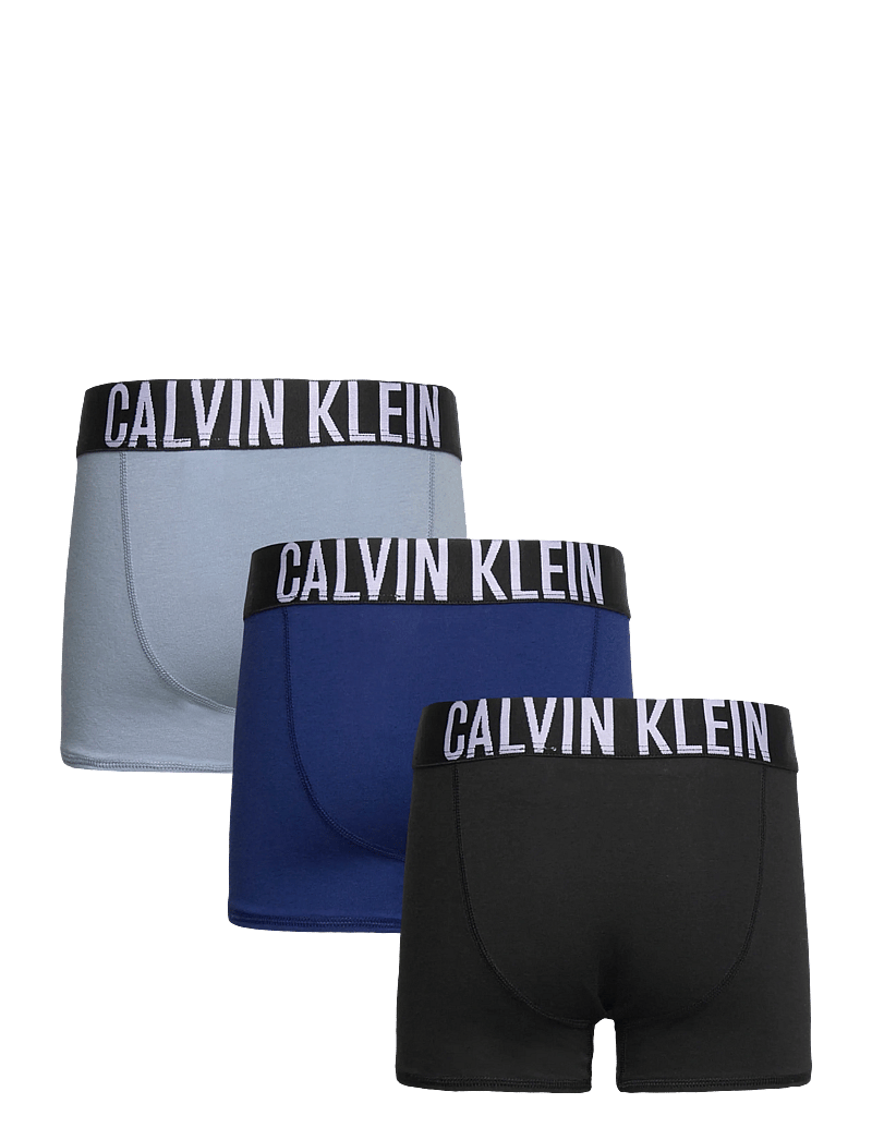 Calvin Klein - 3PK TRUNK - aluspesukomplektid - fadeddenim/boldblue/pvhblack - 1
