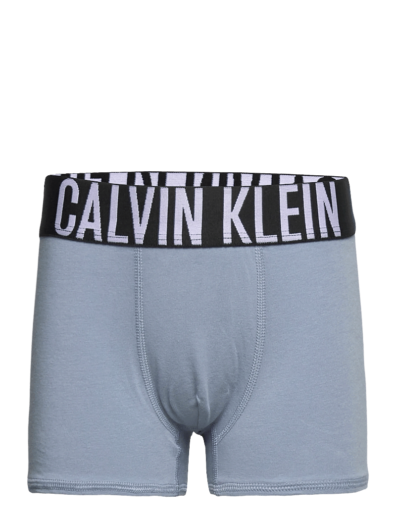 Calvin Klein - 3PK TRUNK - aluspesukomplektid - fadeddenim/boldblue/pvhblack - 4