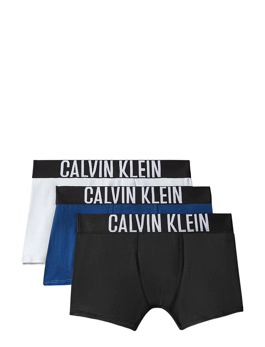 Calvin Klein - 3PK TRUNK - apakšveļas komplekti - blk estateblue pleinair - 0