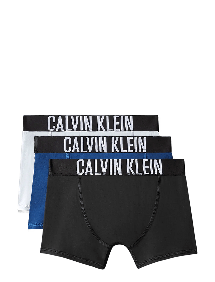 Calvin Klein - 3PK TRUNK - apakšveļas komplekti - blk estateblue pleinair - 1