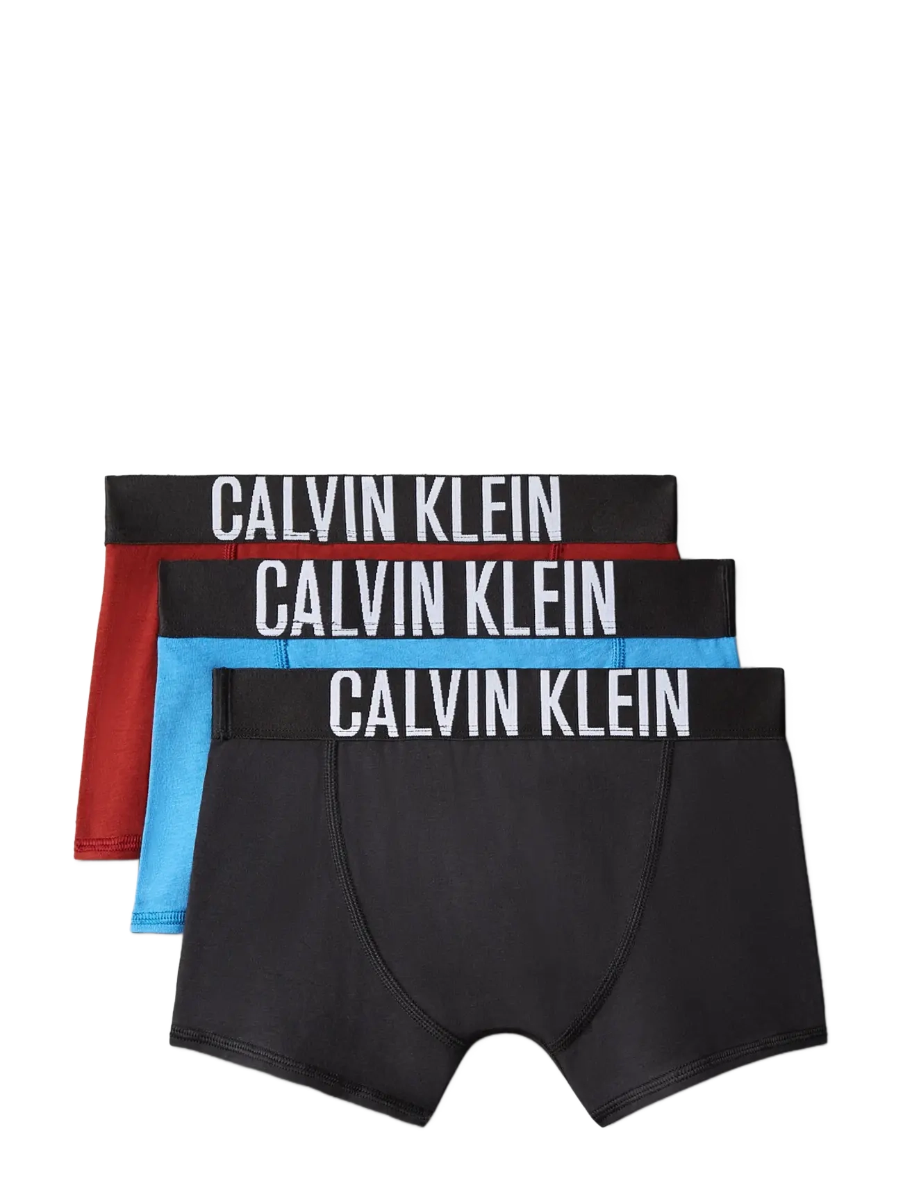 Calvin Klein - 3PK TRUNK - sets - blk vallartablue firedbrick - 1