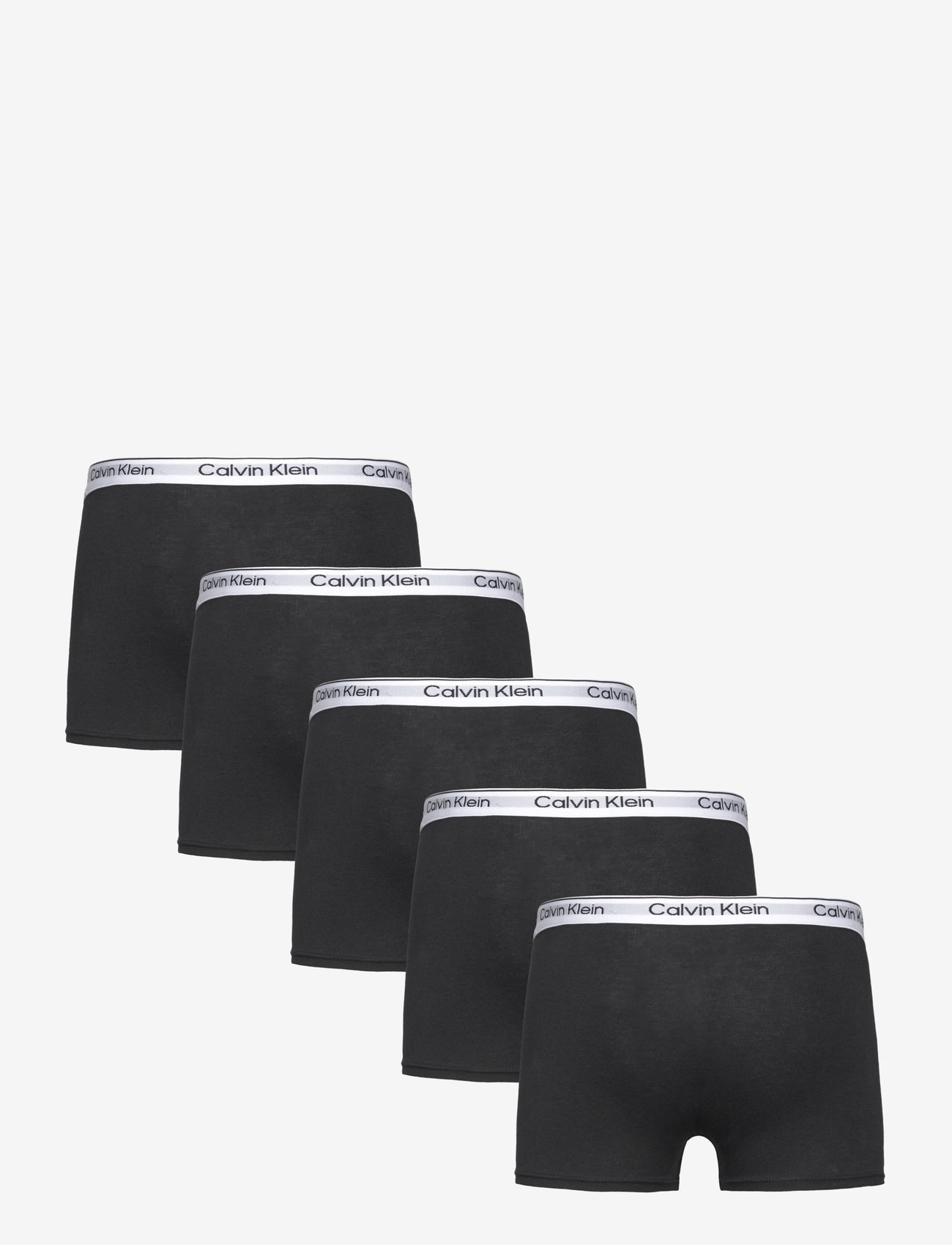 Calvin Klein - 5PK TRUNK - apatinės kelnaitės - blk blk blk blk blk - 1