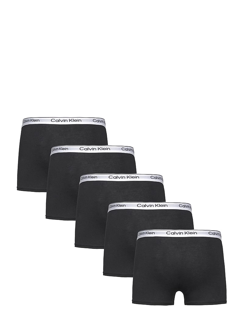 Calvin Klein - 5PK TRUNK - apatinės kelnaitės - blk blk blk blk blk - 1