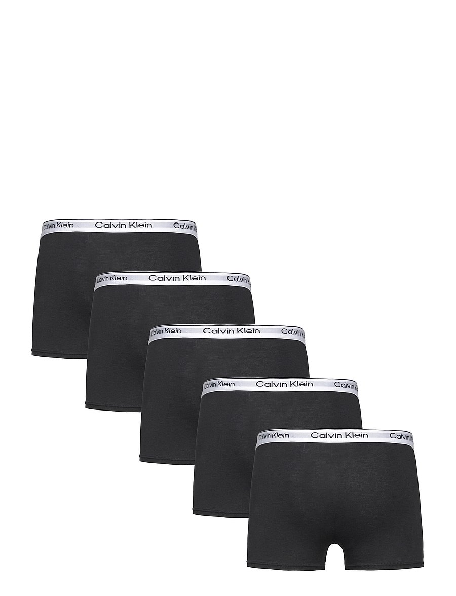 Calvin Klein - 5PK TRUNK - unterhosen - blk blk blk blk blk - 1
