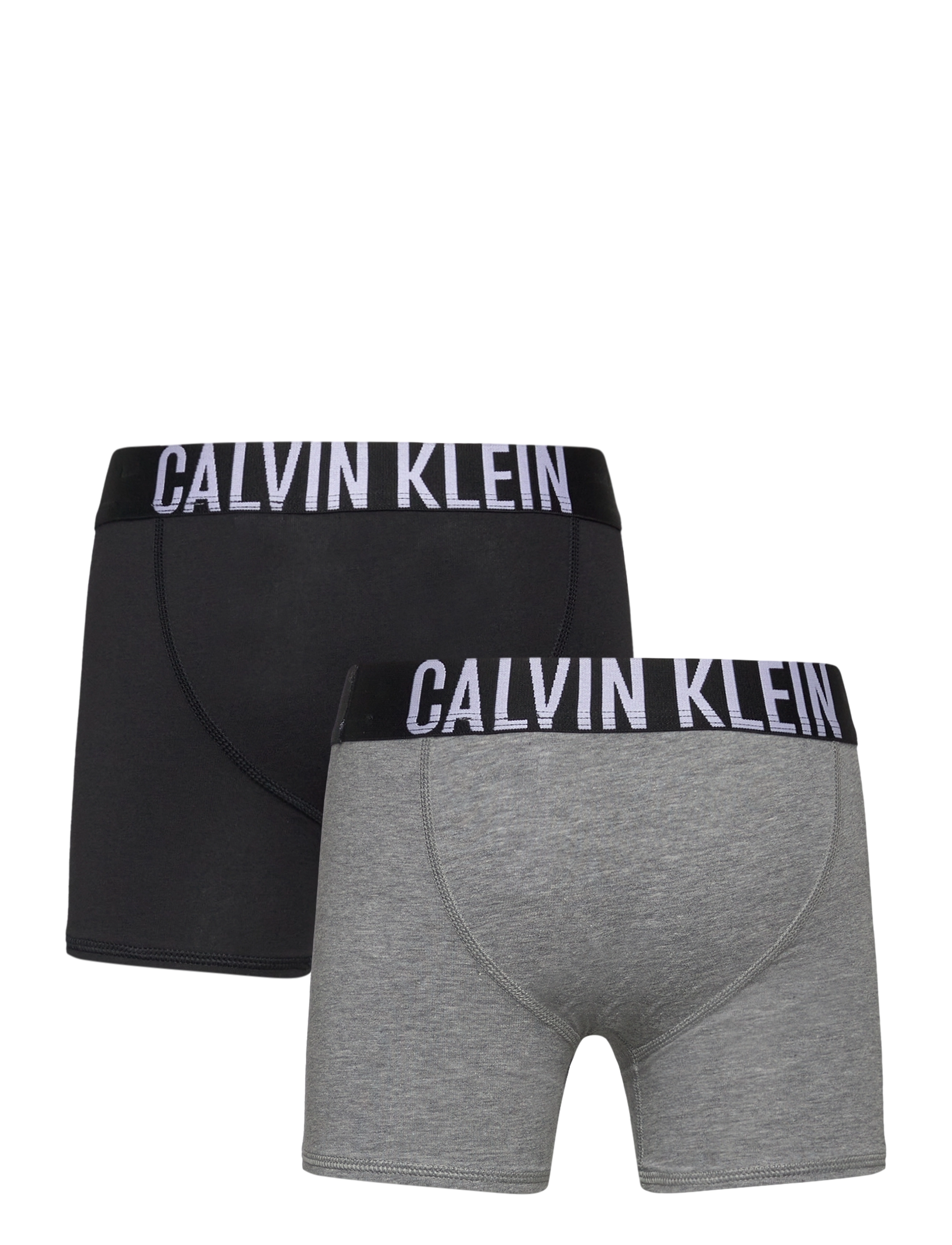 Calvin Klein - 2PK BOXER BRIEF - trusser - pvhblack greyheather - 2