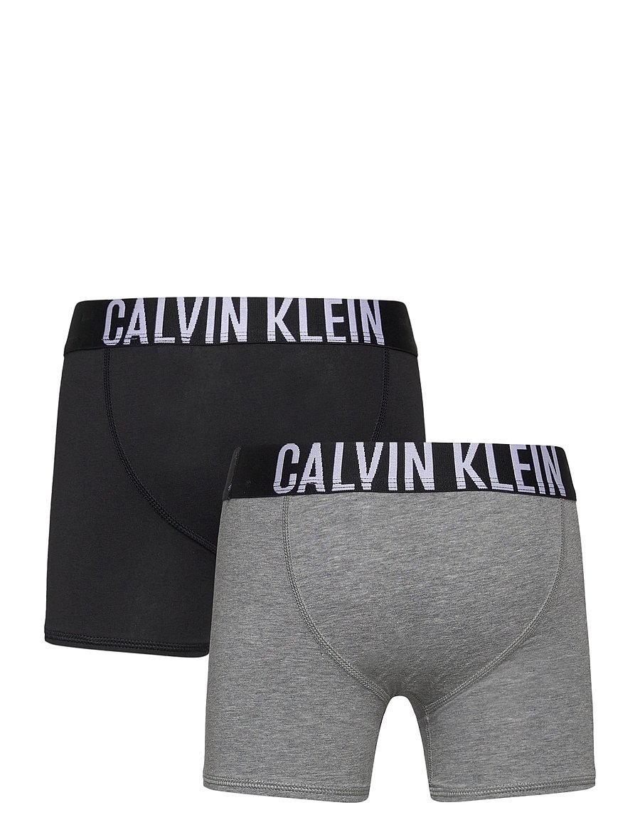 Calvin Klein - 2PK BOXER BRIEF - slips - pvhblack greyheather - 2