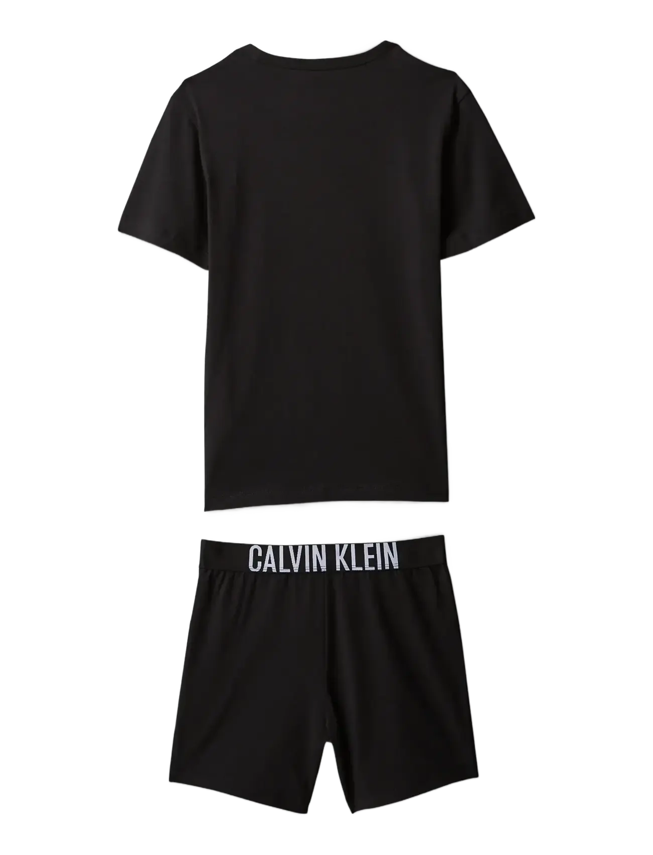 Calvin Klein - KNIT PJ SET (SS+SHORT) - pyjamassæt - ckblack ckblack - 1