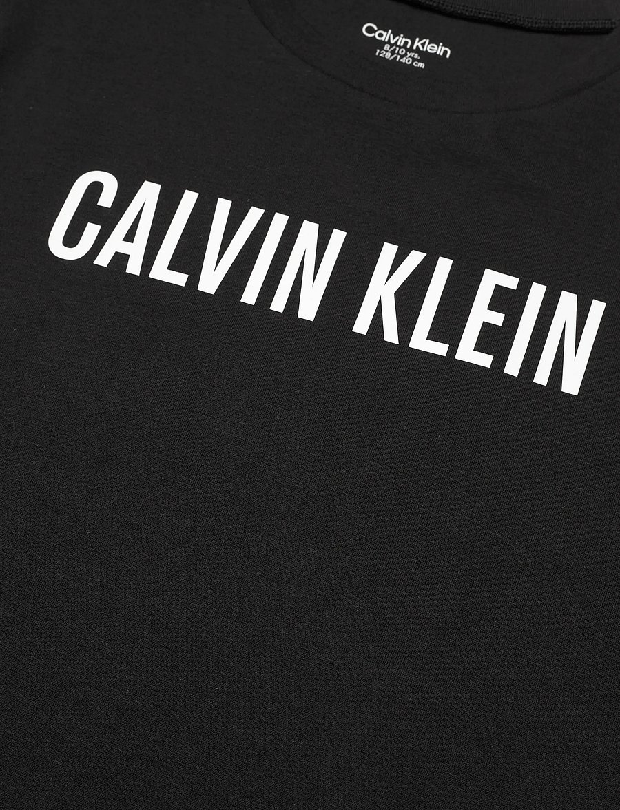 Calvin Klein - KNIT PJ SET (SS+SHORT) - pyjama-sets - ckblack ckblack - 4