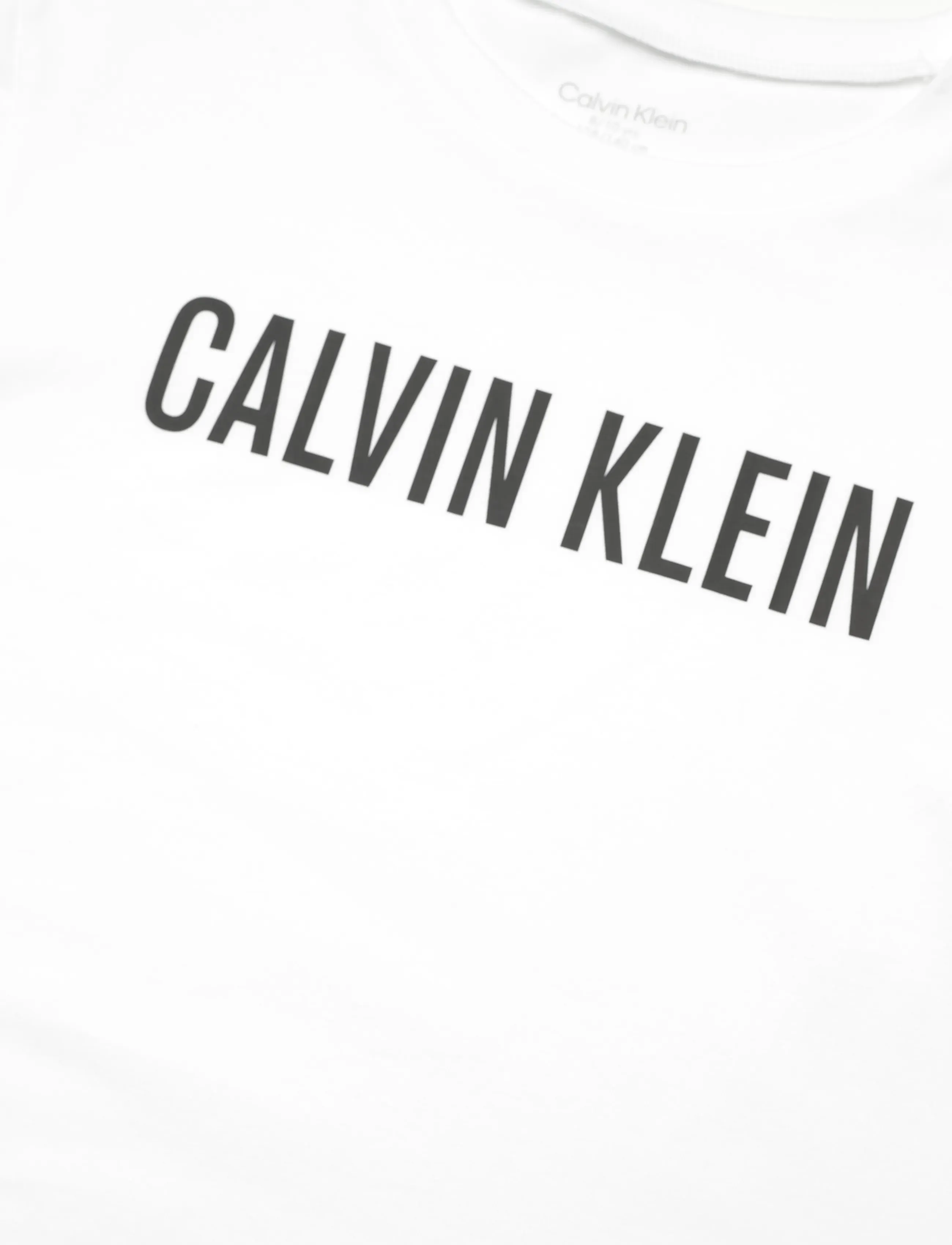 Calvin Klein - KNIT PJ SET (SS+SHORT) - pyjama-sets - classicwhite ckblack - 4