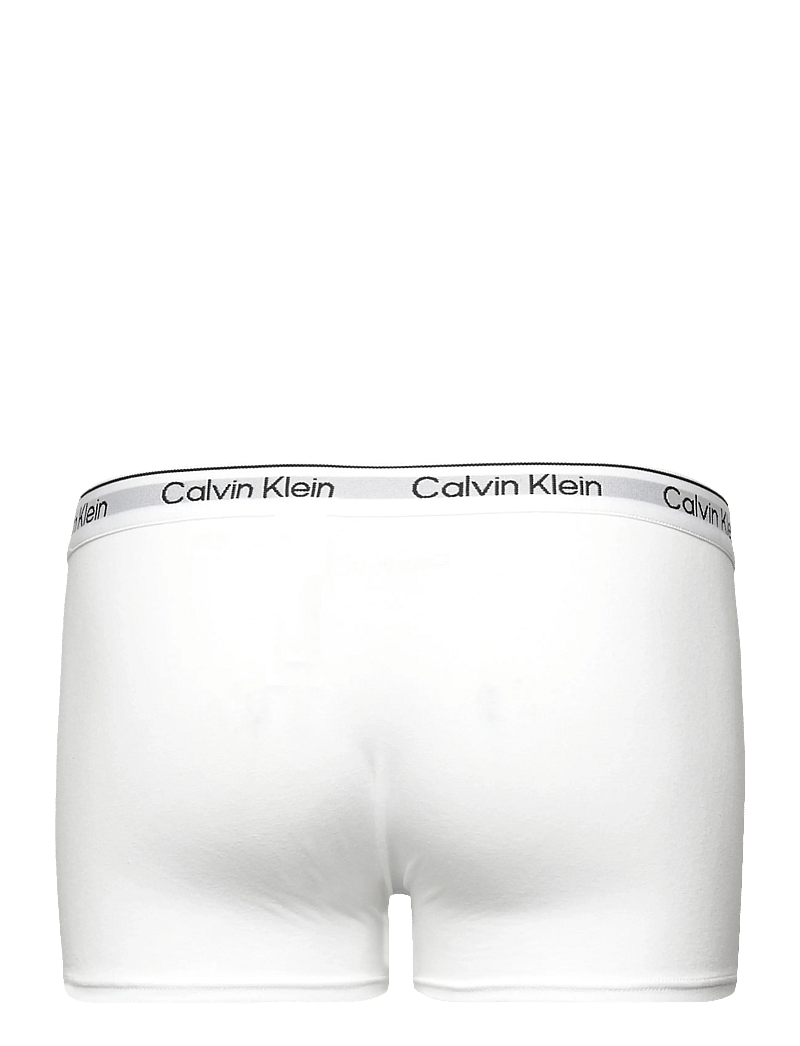 Calvin Klein - 7PK TRUNK - underpants - ckblack greyhtr brightwhite - 3