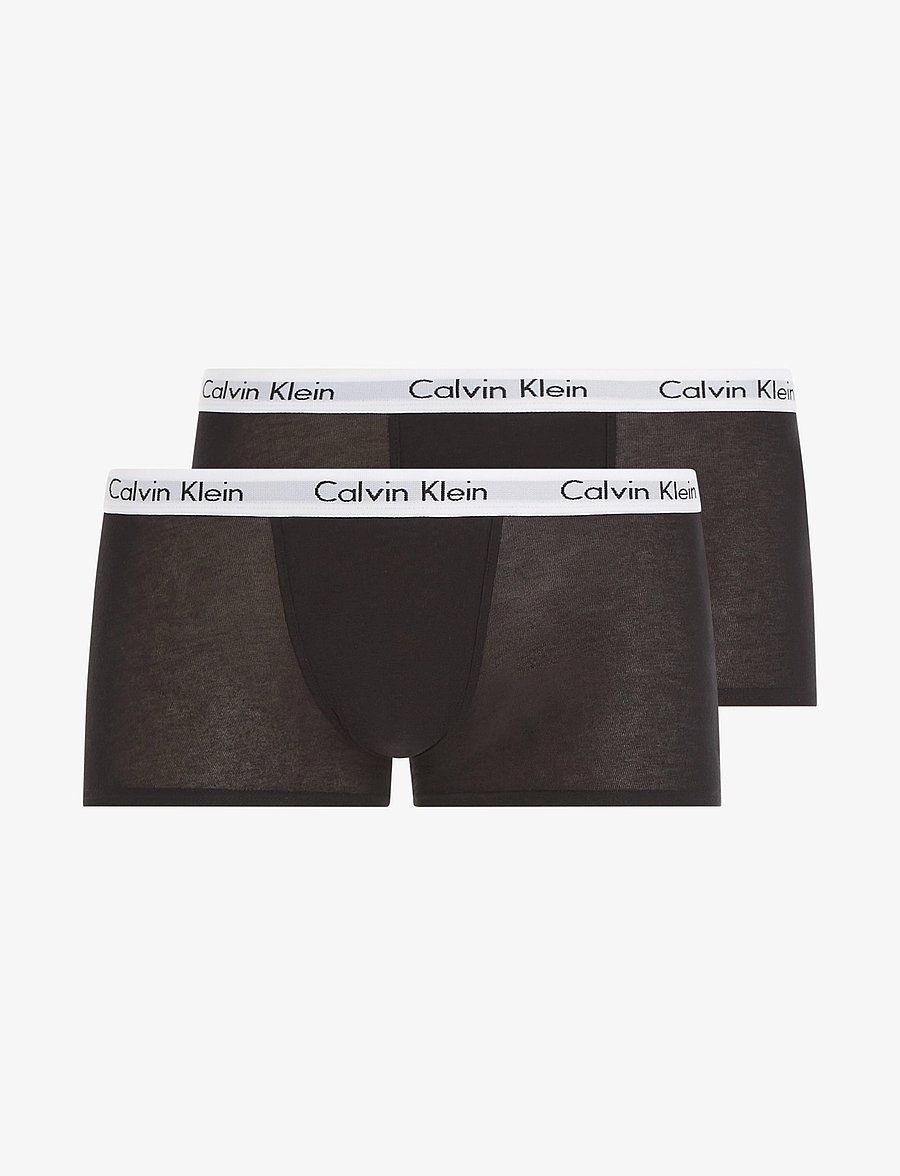 Calvin Klein - 2 PACK TRUNK - kalsonger - black - 0