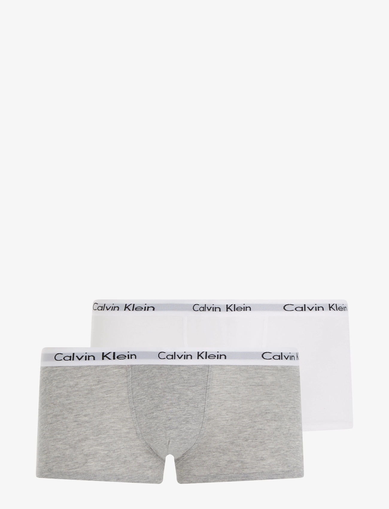Calvin Klein 2 PACK TRUNK - 4 for 3 - WHITE GREY HTR / white