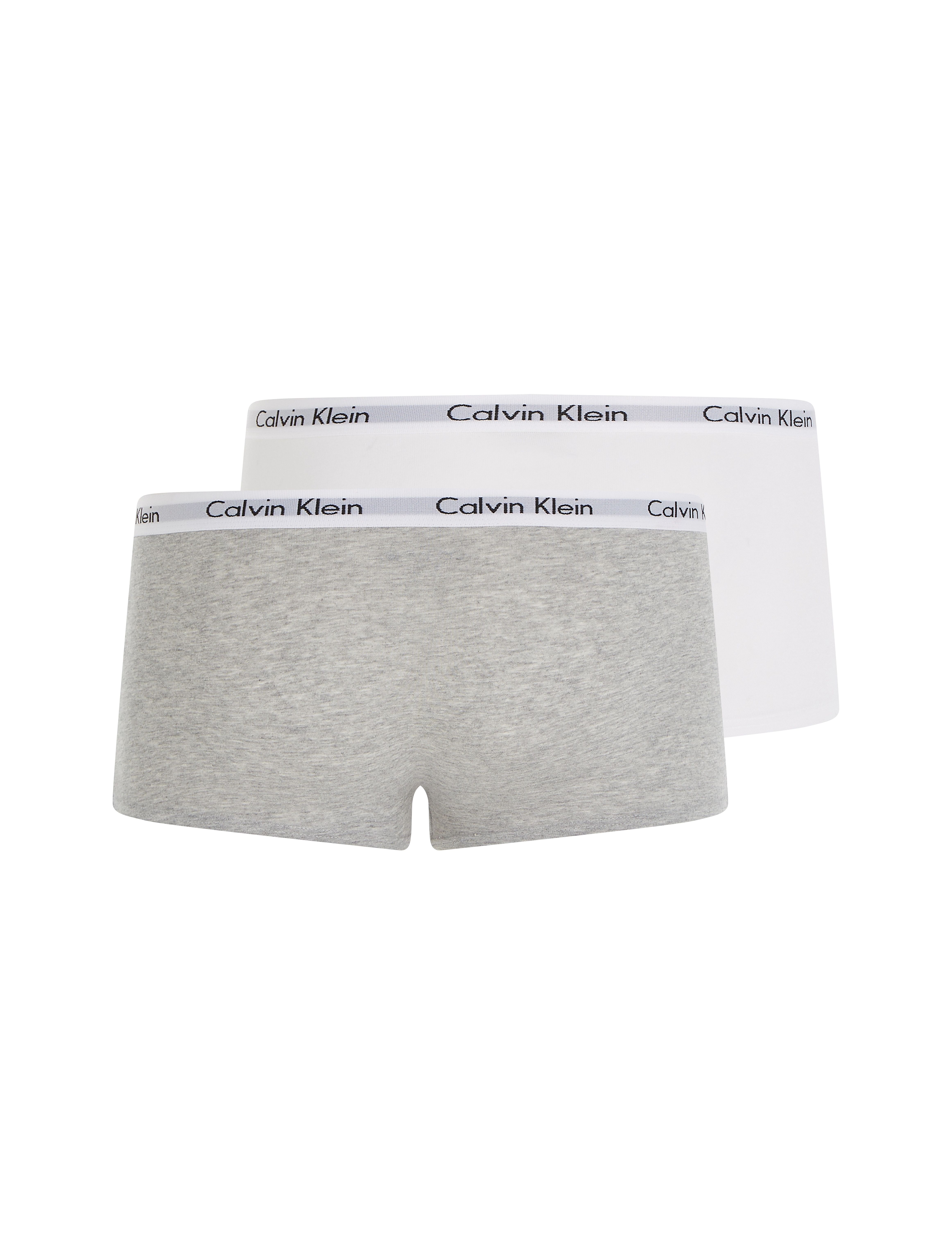 Calvin Klein - 2 PACK TRUNK - unterhosen - white grey htr - 1