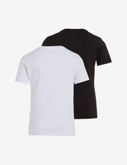 Calvin Klein - 2PK SS TEE - lyhythihaiset t-paidat - white/black - 1