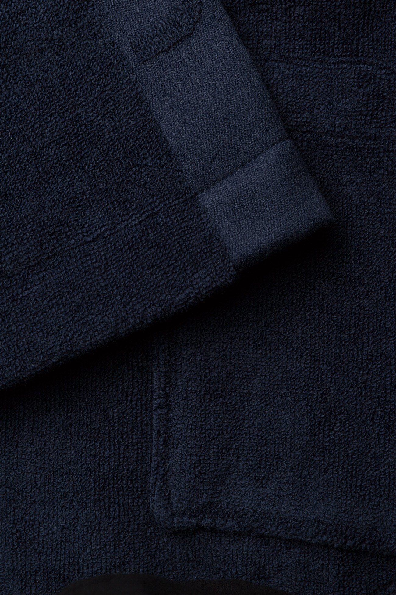 Calvin Klein - HOODED ROBE - blue shadow - 3