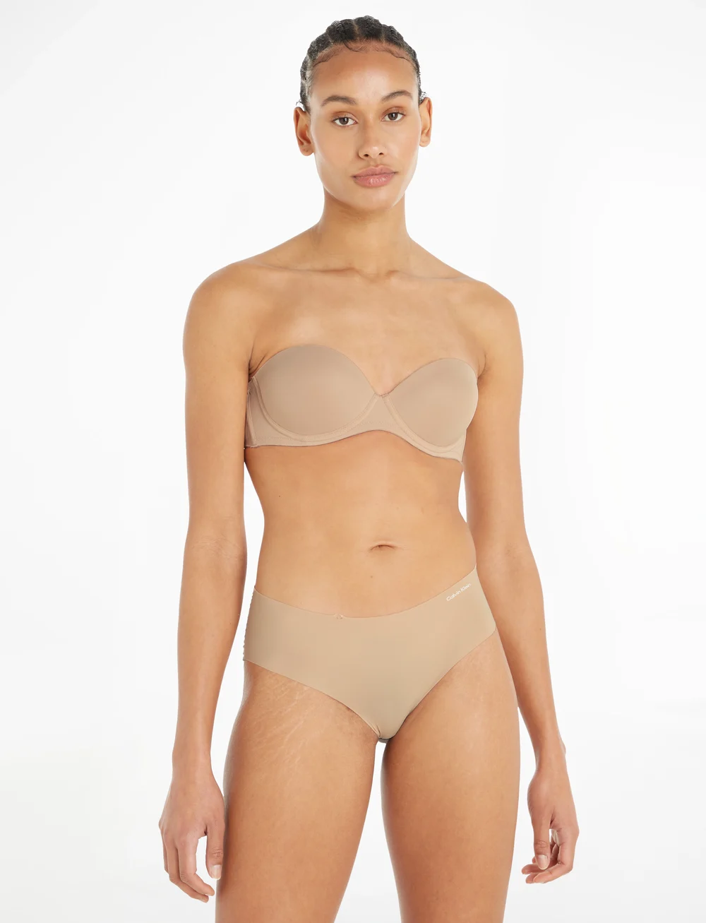 Calvin Klein - STRAPLESS PUSH UP - push up bh'er - sand dune - 0
