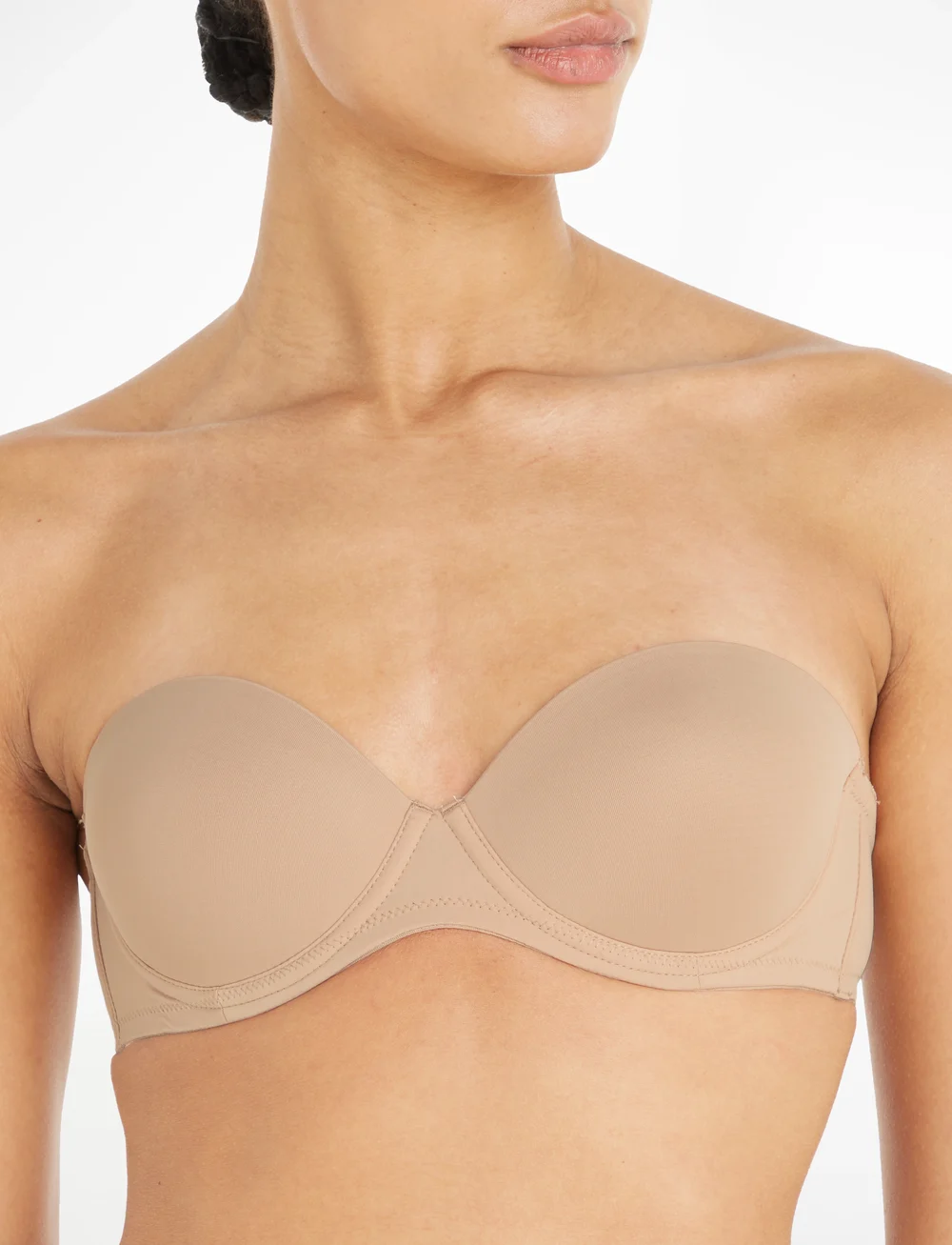 Calvin Klein - STRAPLESS PUSH UP - push up bh'er - sand dune - 5