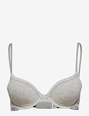 Calvin Klein - MODERN T SHIRT BRA - zemākās cenas - grey heather - 0