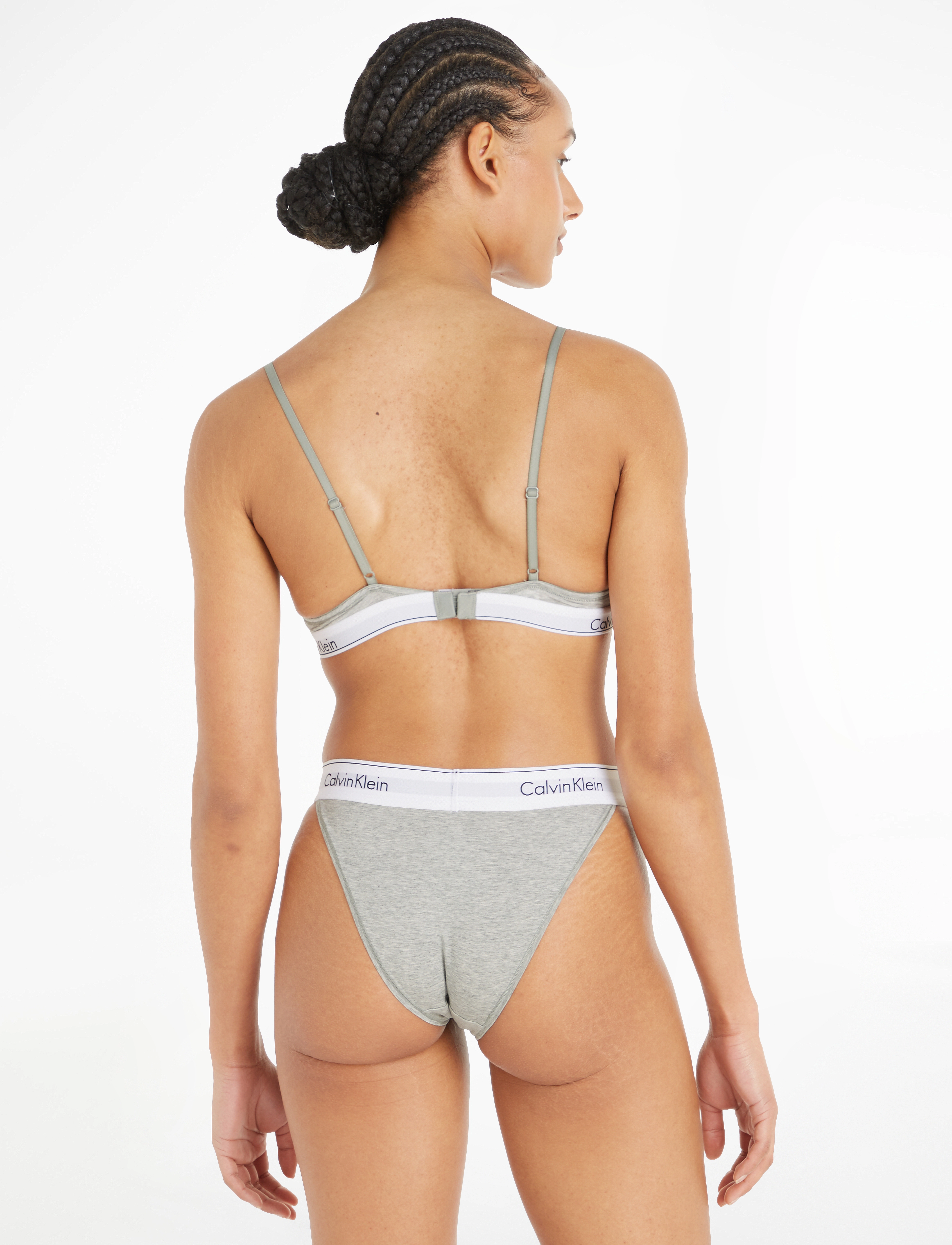 Calvin Klein - MODERN T SHIRT BRA - grey heather - 3