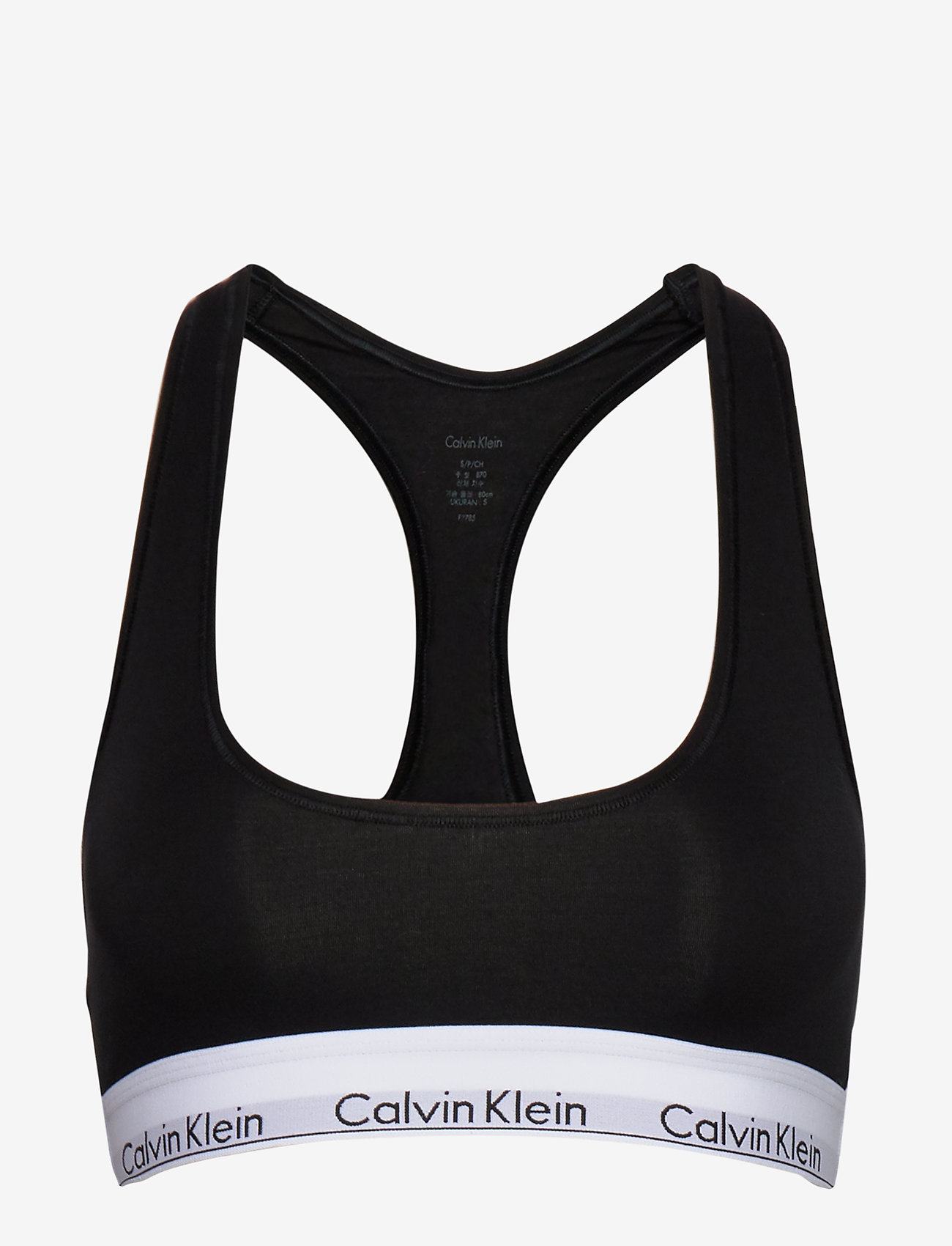 Calvin Klein - UNLINED BRALETTE - tank top bras - black - 1