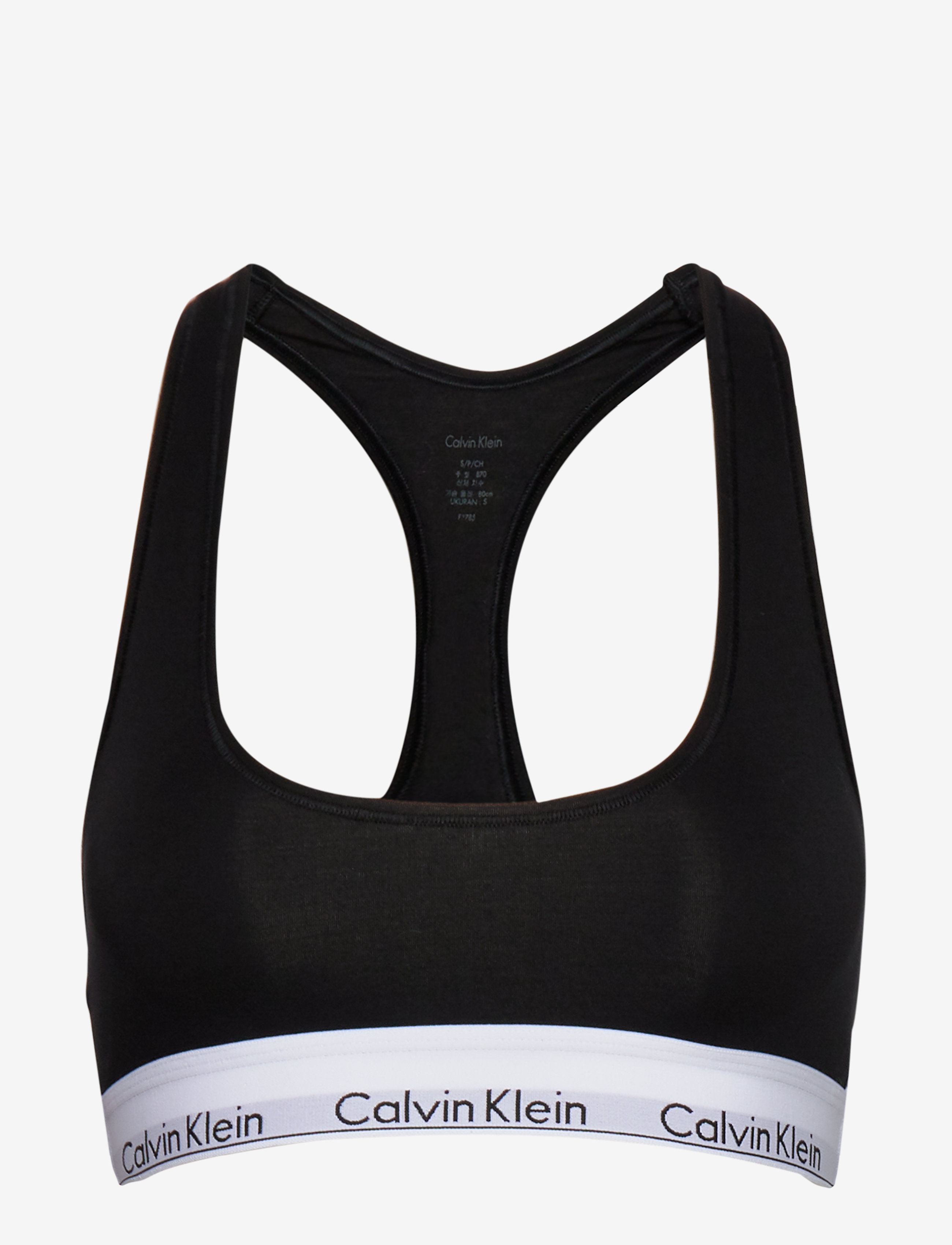 Calvin Klein UNLINED BRALETTE - Kampagne - BLACK / black