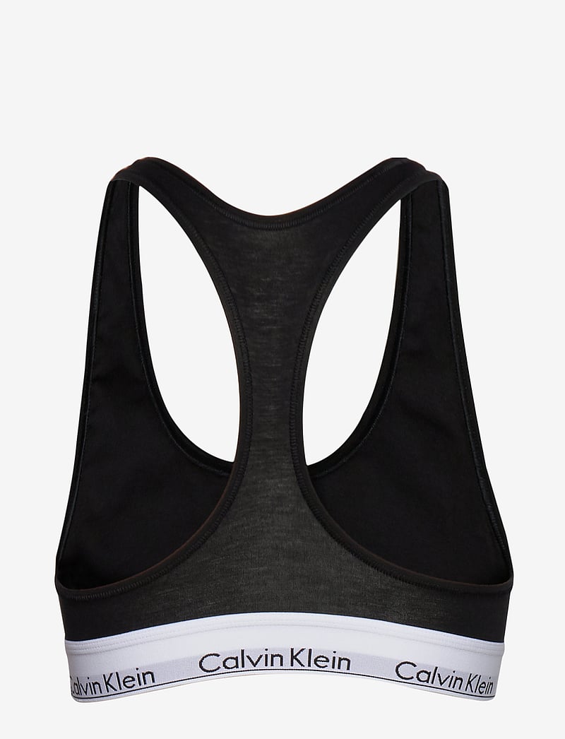 Calvin Klein - UNLINED BRALETTE - bh-linnen - black - 2