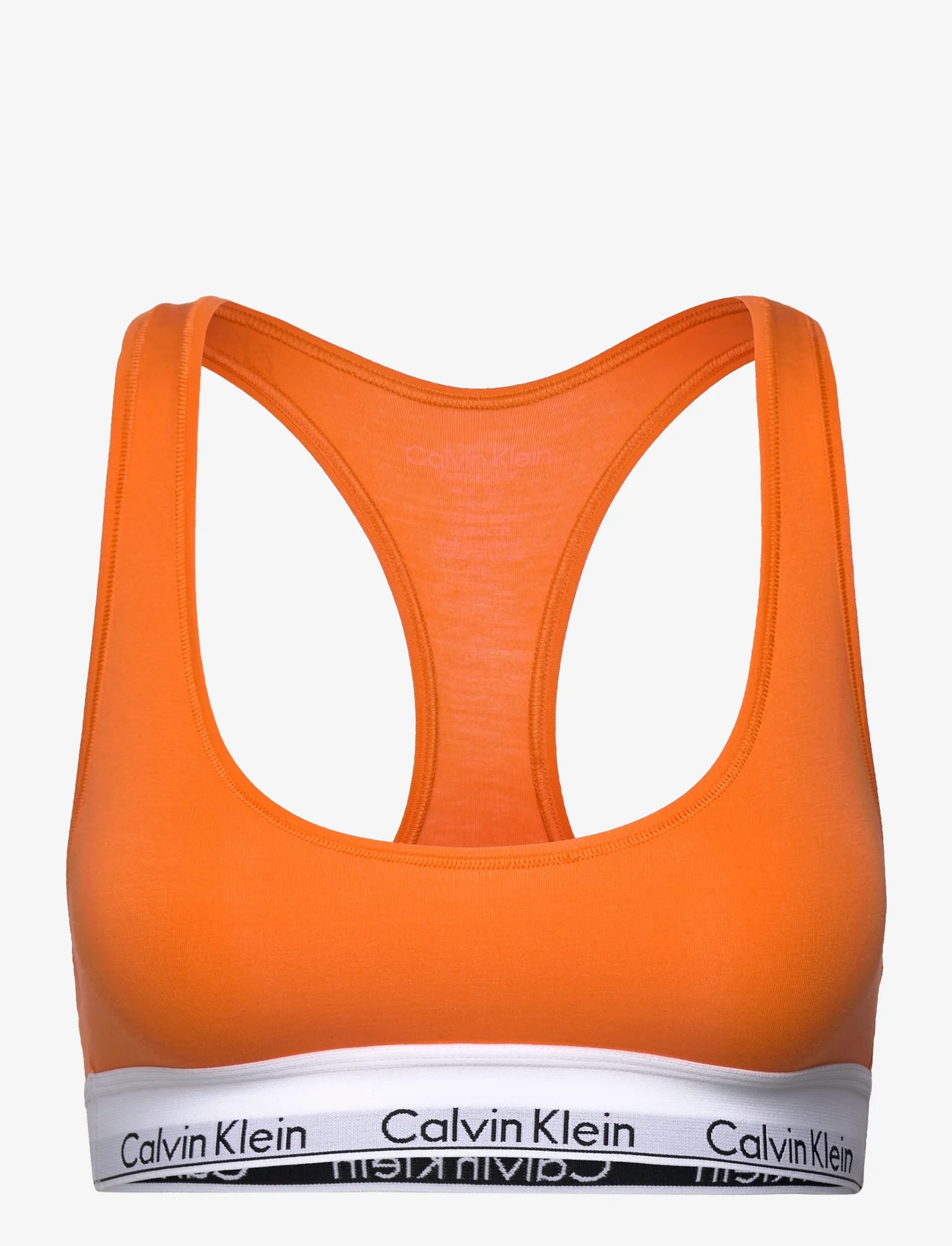Calvin Klein - UNLINED BRALETTE - sporta krūšturi - carrot - 0