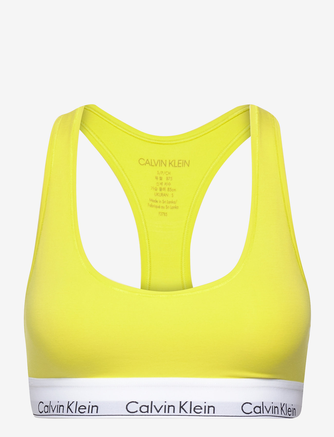 Calvin Klein - UNLINED BRALETTE - tank top-bh'er - citrina - 0