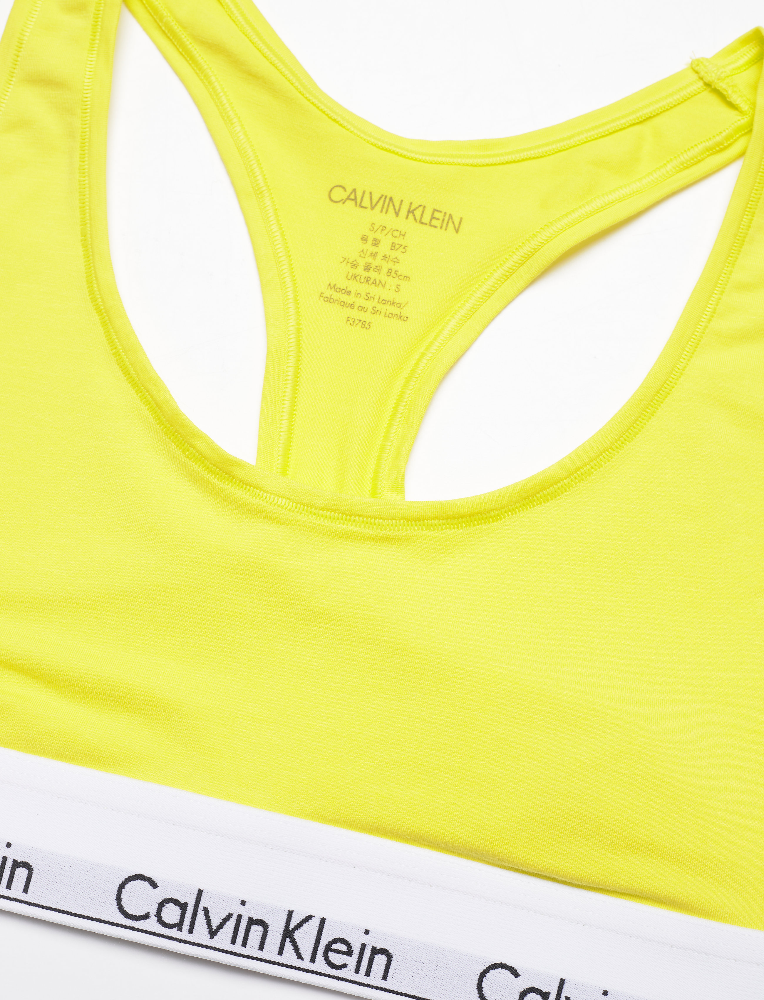 Calvin Klein - UNLINED BRALETTE - tanktopbeha's - citrina - 2