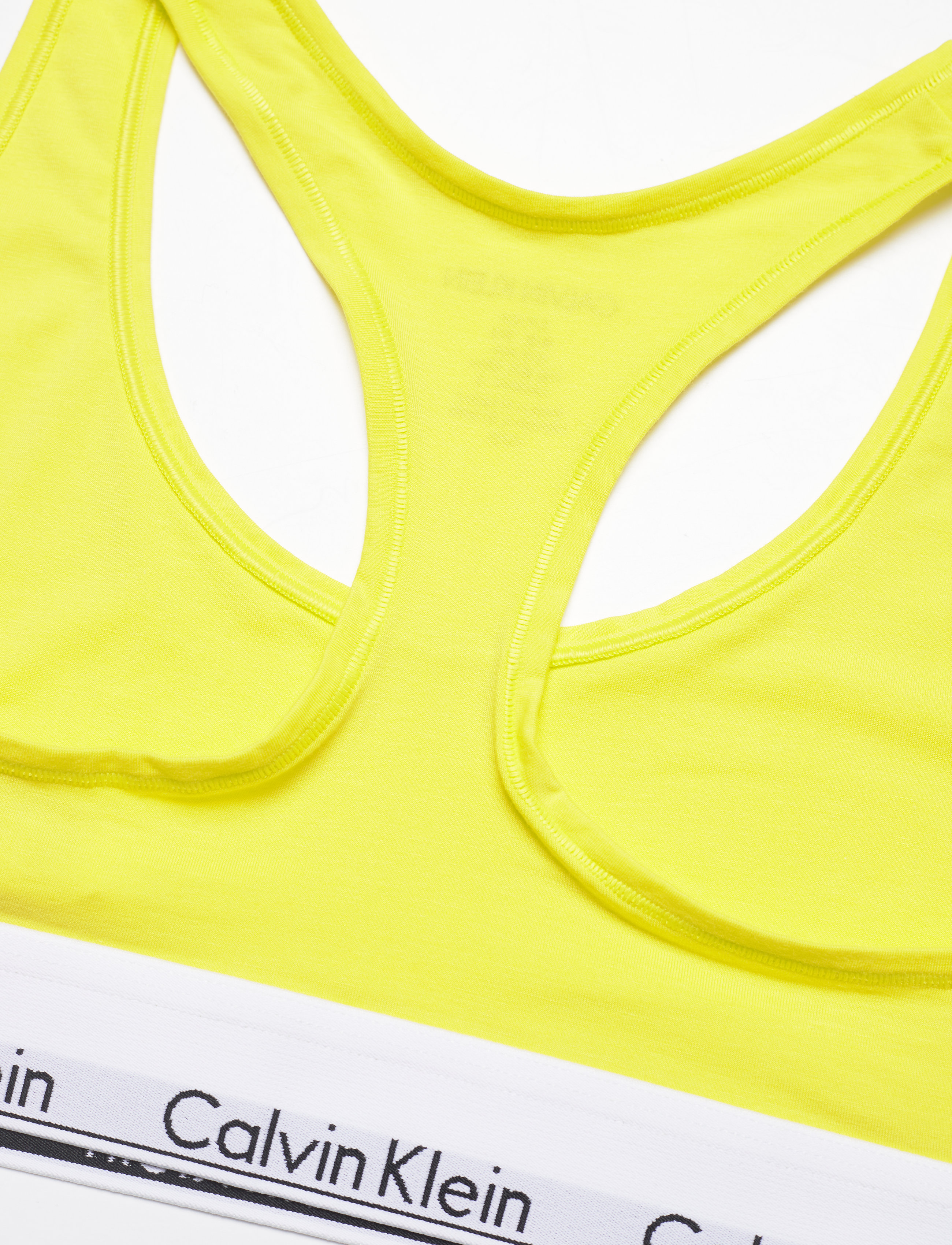 Calvin Klein - UNLINED BRALETTE - tanktopbeha's - citrina - 3