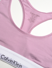 Calvin Klein - UNLINED BRALETTE - liemenėlės, dėvimos po berankoviais marškinėliais - mauve mist - 2