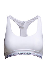 Calvin Klein - UNLINED BRALETTE - tank top bras - white - 8