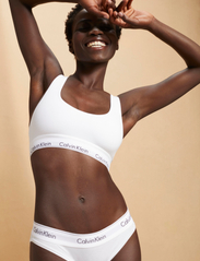 Calvin Klein - UNLINED BRALETTE - tank top bras - white - 3