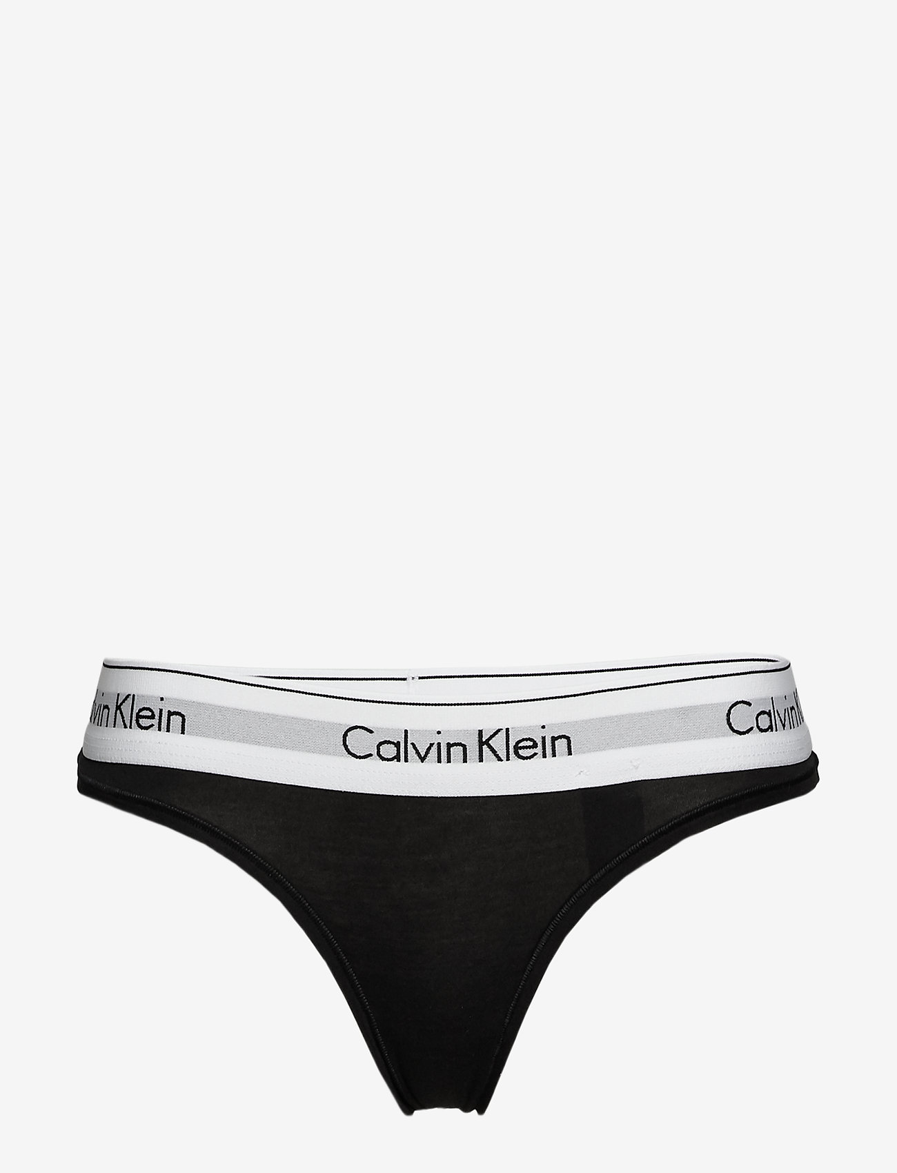Calvin Klein THONG - Calvin Klein Underwear - BLACK / black