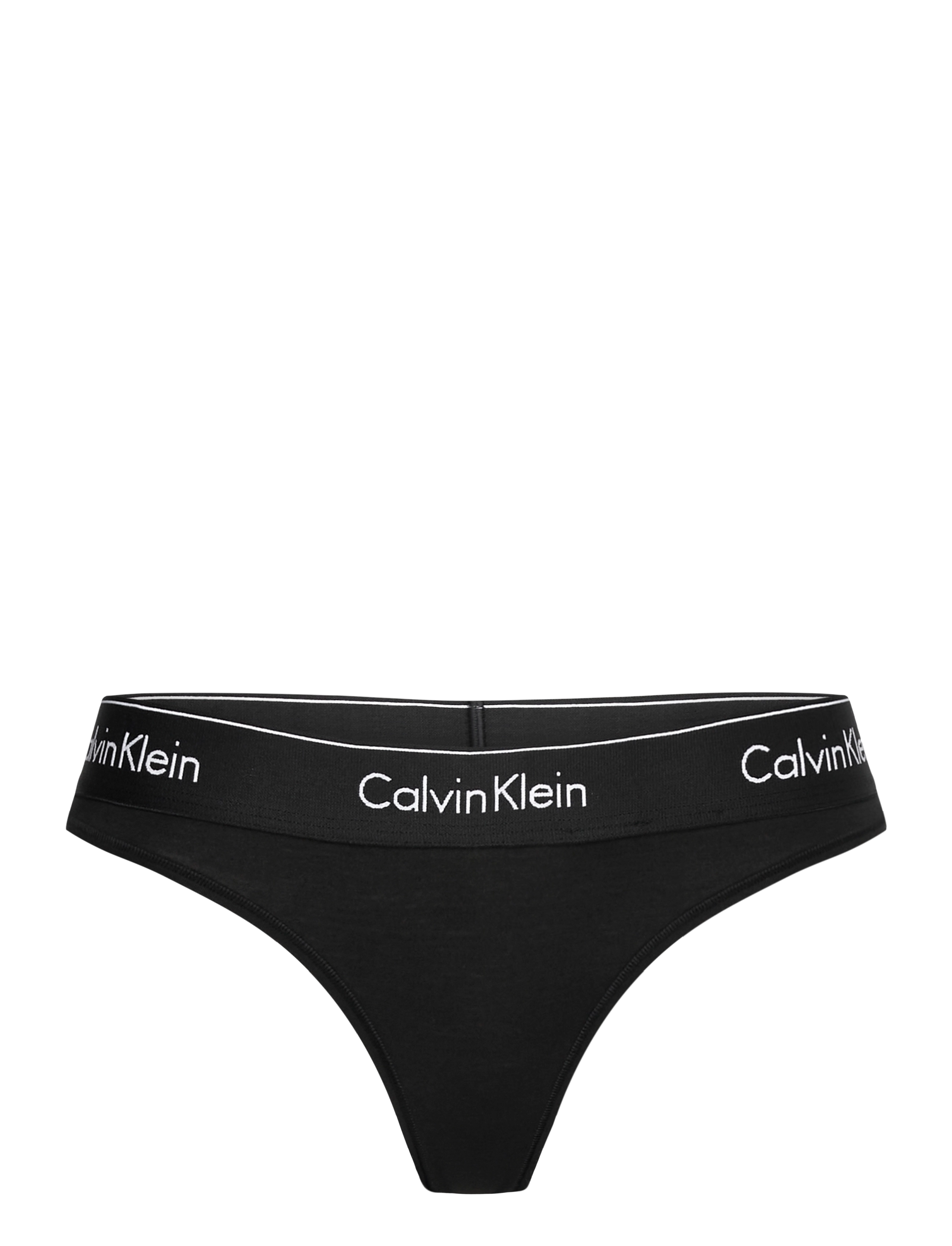 THONG - BLACK W BLACK WB