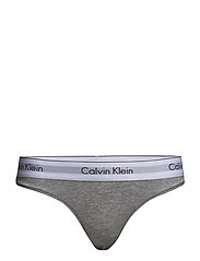Calvin Klein - THONG - stringit - grey heather - 5